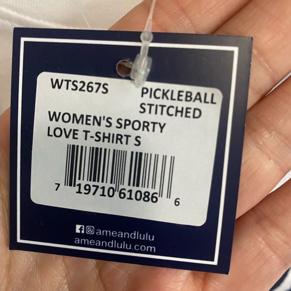 Cotton pickelball tee - Picture 6 of 7